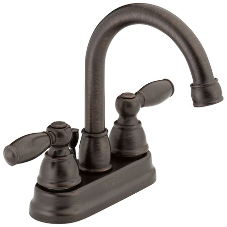 Peerless Apex Two Handle Centerset Bathroom Faucet P299685LF-RB-ECO-W